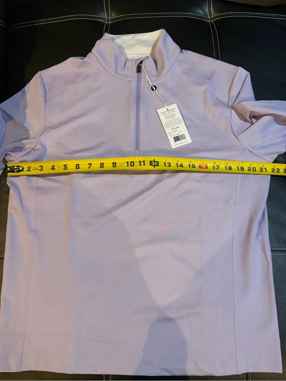 Bobby Jones Lavender Half-Zip Performance Jacket golf 1/4 zip nwt lavender S